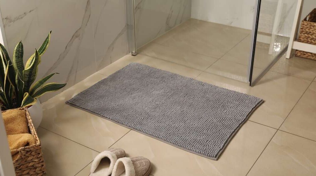 le tapis de bain coordonné